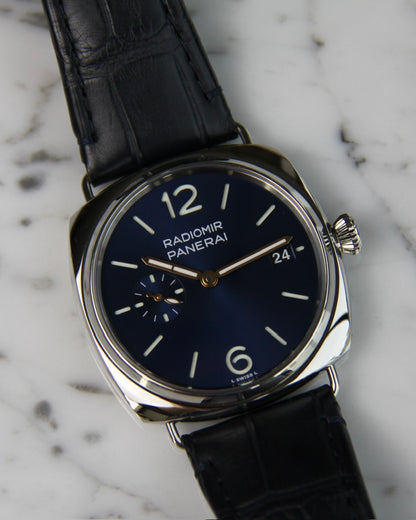 Panerai Radiomir 40 Quaranta Blue Dial 2024 (Full-Set/Warranty/Unworn)