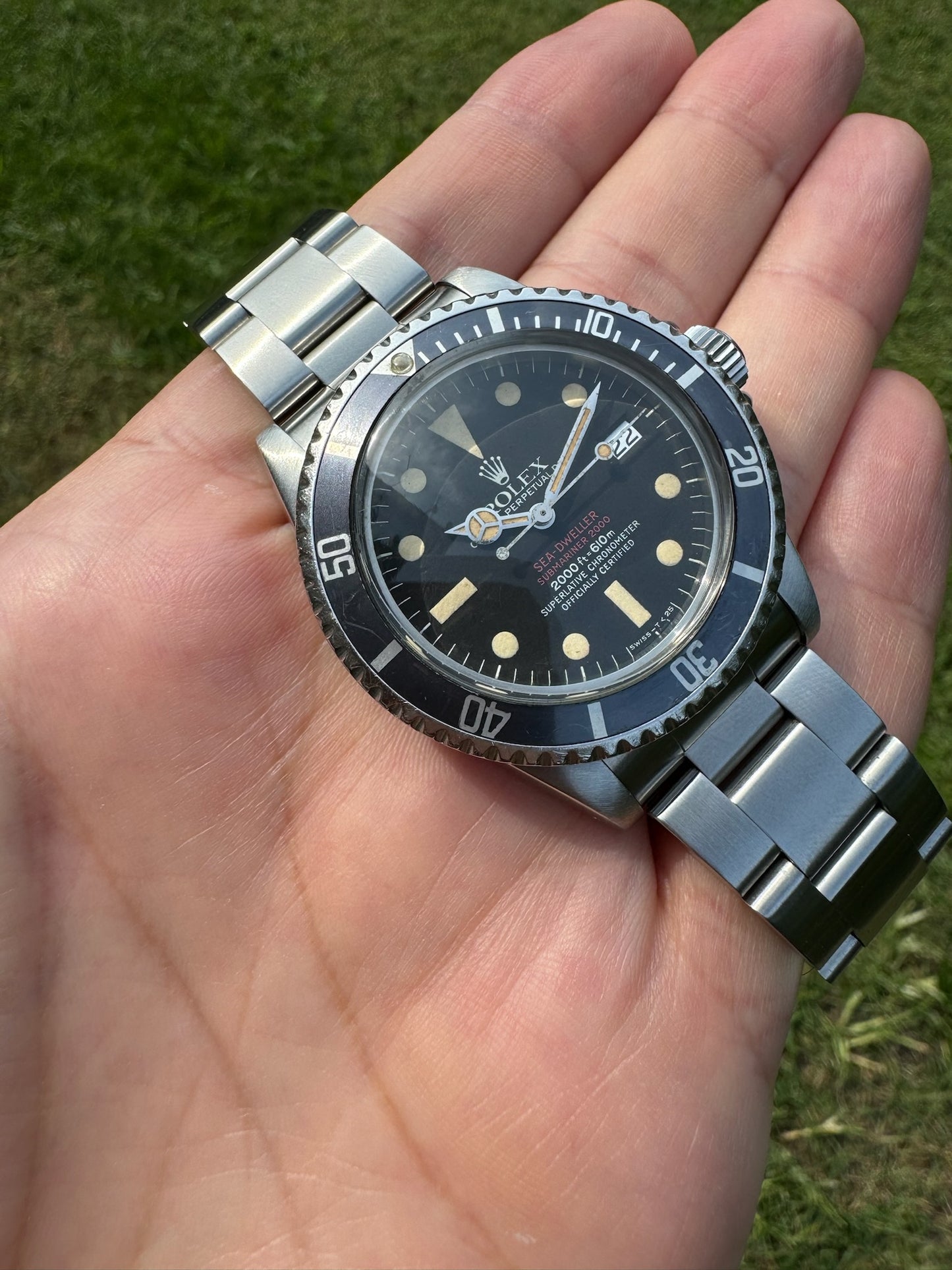 Rolex Sea-Dweller 1665 Double Red Mark 4 (Full-Set)