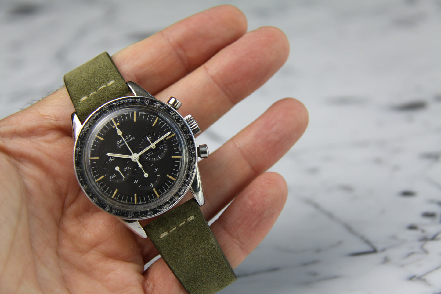 Omega Speedmaster “Ed White” Cal. 321 Tropical Dial Heavy Patina (Serviced)