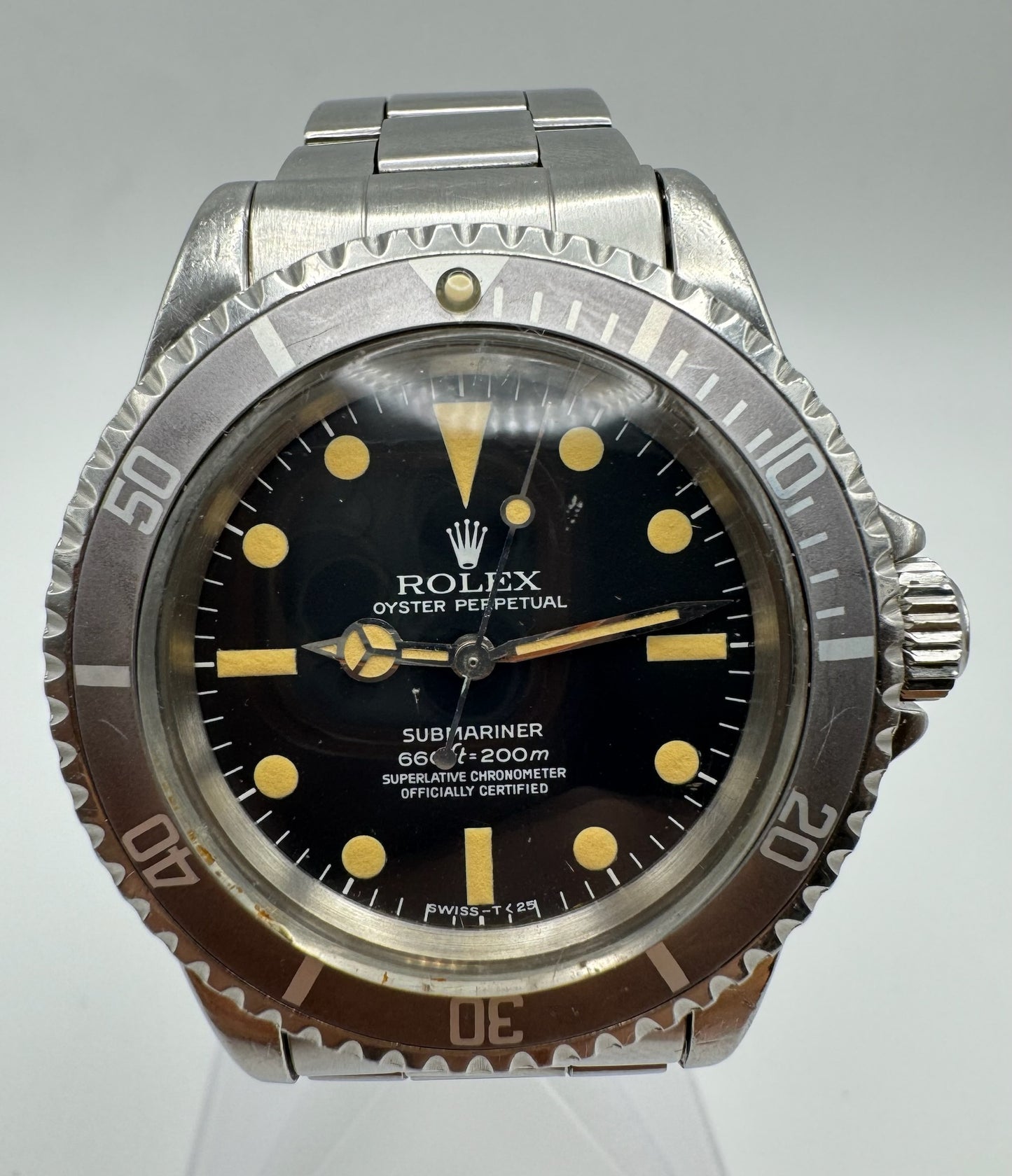 Rolex Submariner 4 Liner Maxi Dial Yellow Patina (Serviced)