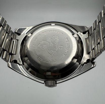 Omega Seamaster 300 Full Steel Yellow Patina Very Rare Original Owner 1960s (Unpolished)