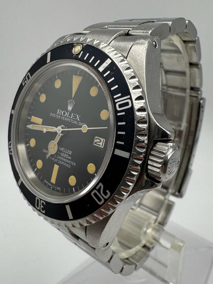 Rolex Sea-Dweller 16660 Matte Dial Heavy Patina 1981 (Full-Set/Unpolished)