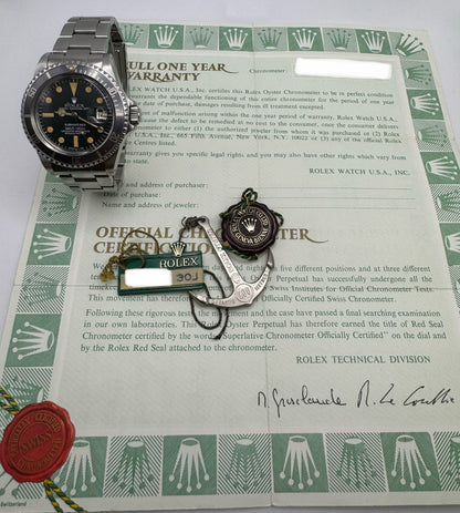 Rolex Submariner 1680 Heavy Patina (Unpolished/Full-Set)