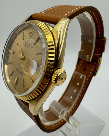 Rolex Datejust 36 with Champagne Door Stop Dial