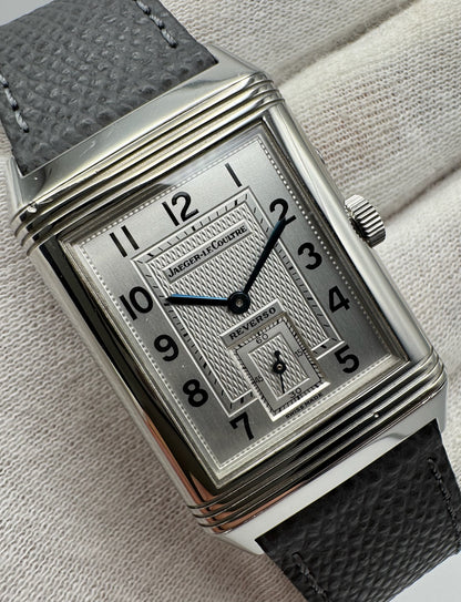Jaeger-LeCoultre Reverso Duoface Day & Night Steel Manual Winding (Unpolished)