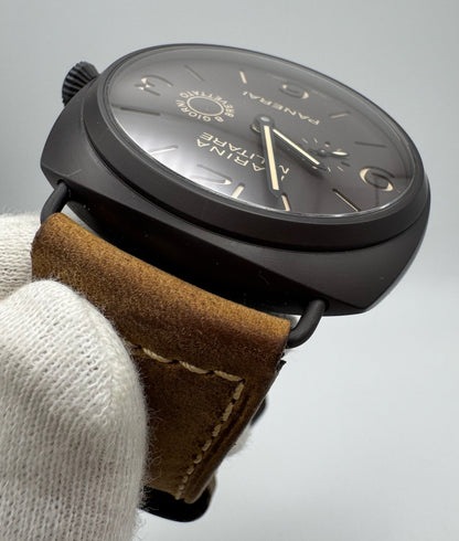 Panerai Radiomir Marina Militare 47 PAM339 Brown Composite Case 8 Days Brown Dial Ltd Edition 1500pcs