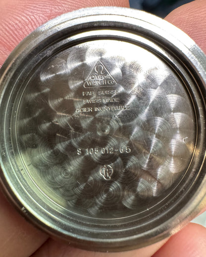 Omega Speedmaster Professional Moonwatch Chronograph Cal. 321 Full Steel Heavy Patina Original Owner 1965 (Unpolished)