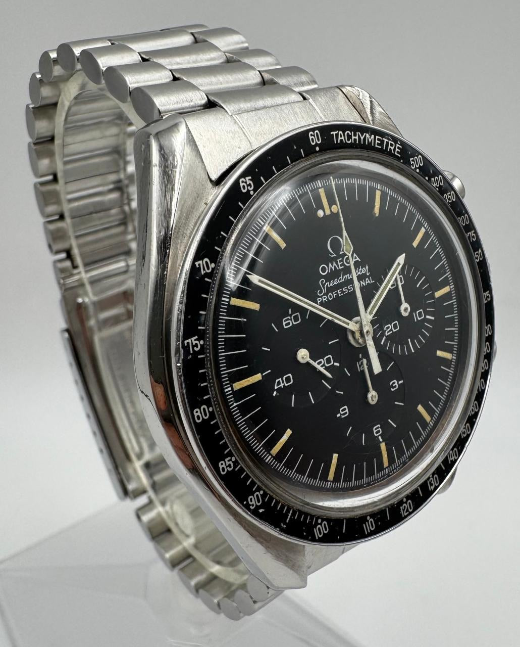 Omega Speedmaster Professional Moonwatch Full Steel Yellow Patina 1978 (Serviced)