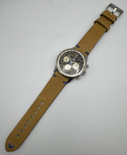 Breitling Navitimer Cosmonaute 809 Steel Heavy Patina Jordanian Military Pilot (Unpolished/Serviced)