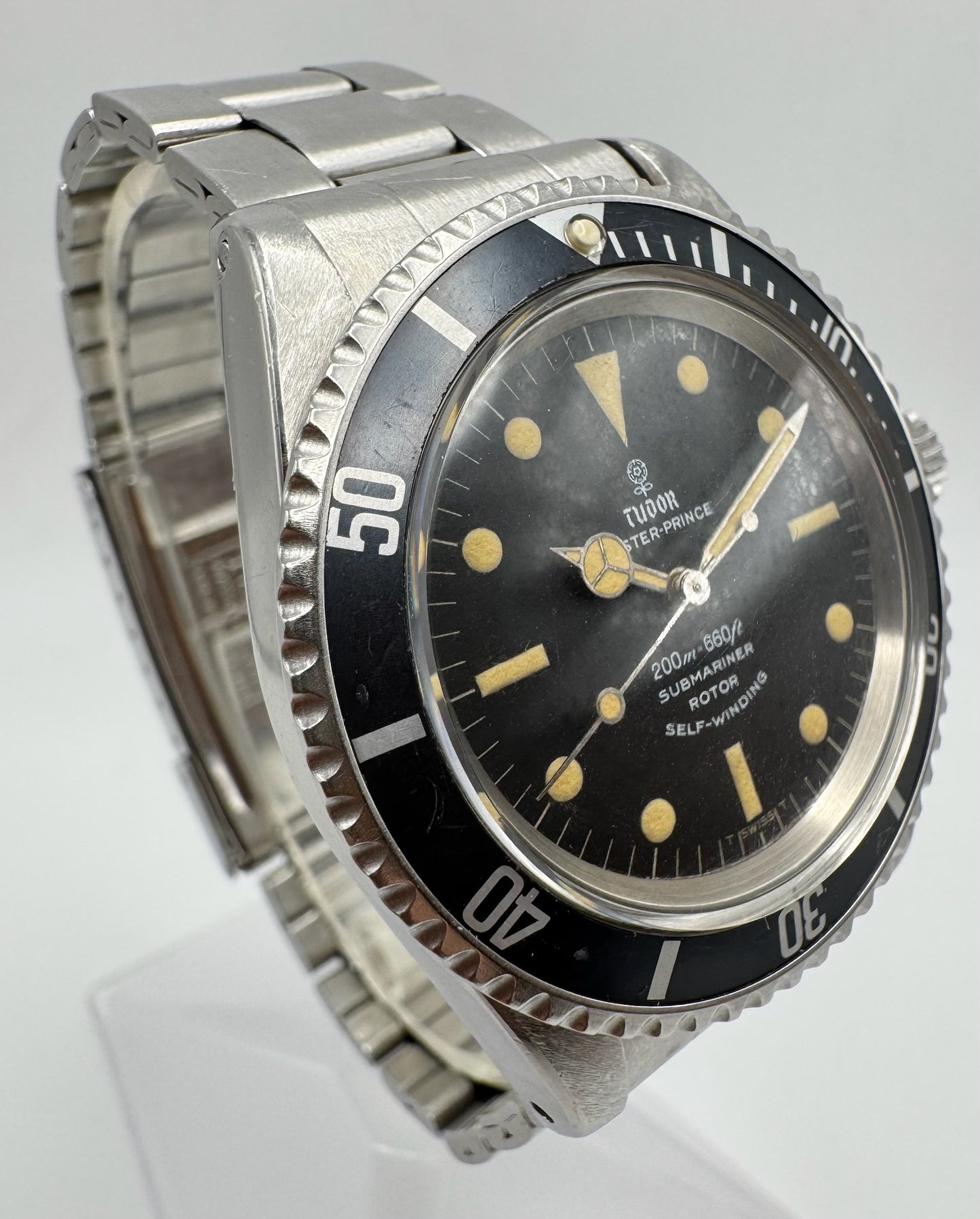 Tudor Submariner 7928 Long 5 Original Insert 1967 (Unpolished)