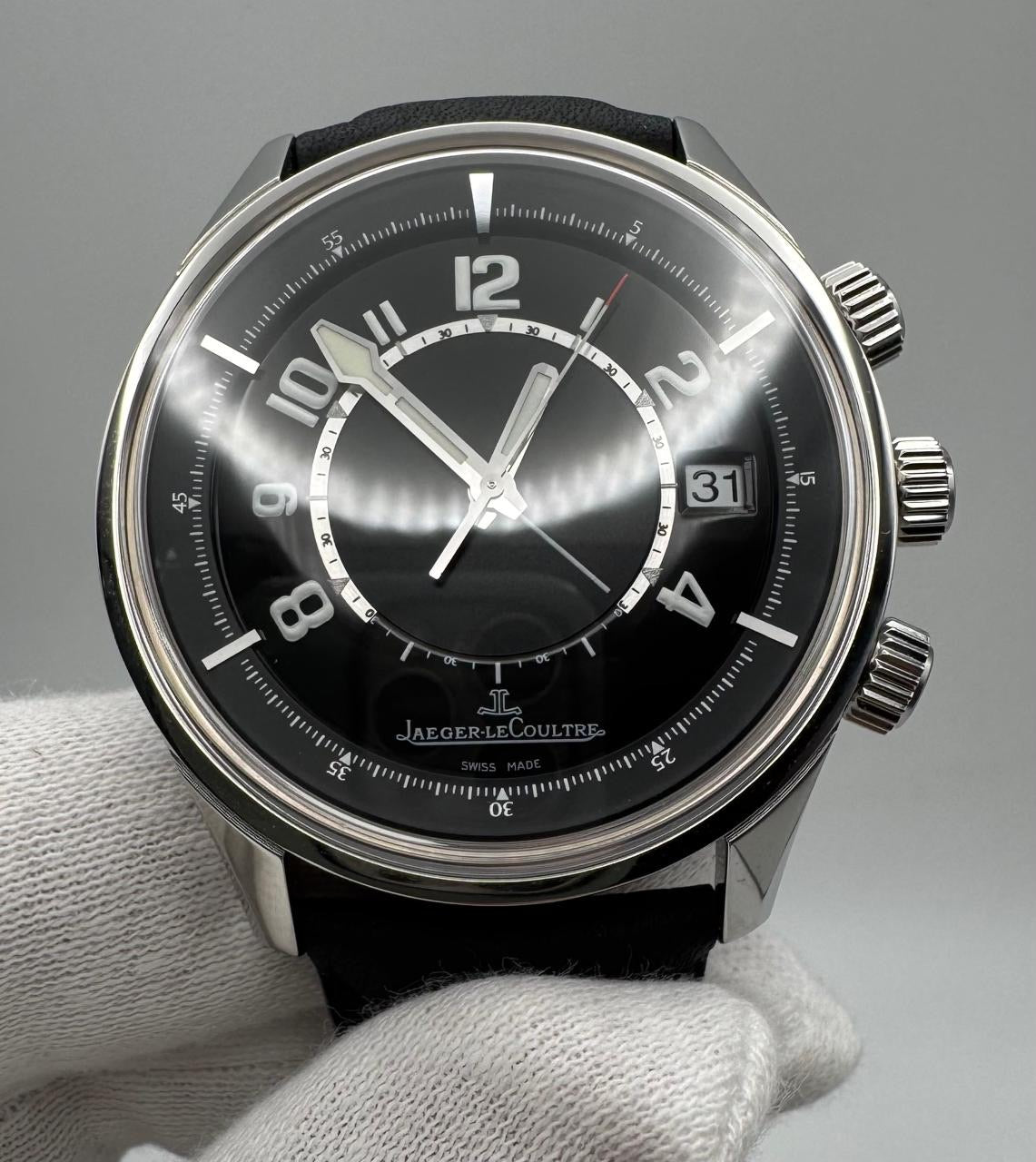 Jaeger-LeCoultre AMVOX Aston Martin Amvox Alarm Steel (Box/Mint)