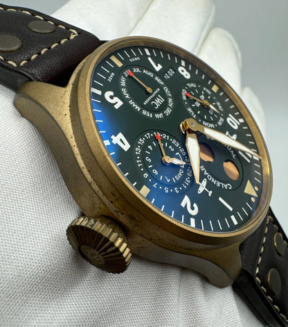 IWC Big Pilot Perpetual Calendar Spitfire Bronze #001/250 Limited (Full-Set/Warranty)