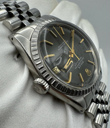 Rolex Datejust 36 with Tropical Dial Pie Pan Olive Green Unique Double Tritium