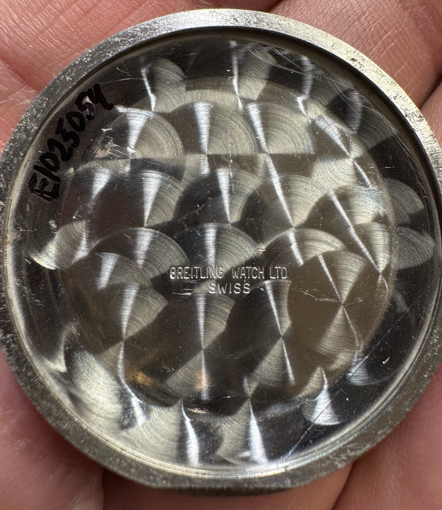 Breitling Navitimer Cosmonaute 809 Steel Heavy Patina Jordanian Military Pilot (Unpolished/Serviced)