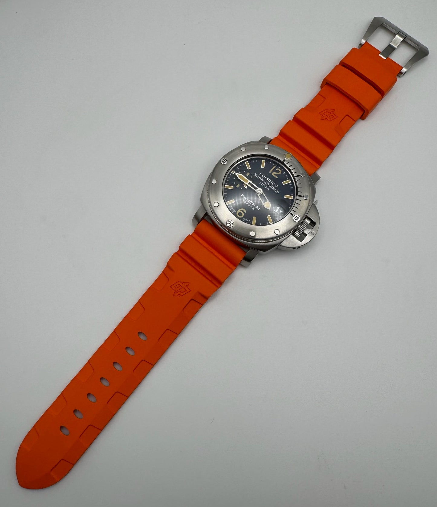 Panerai Luminor Submersible “La Bomba” Blue Dial Yellow Patina 2006 (Full-Set)