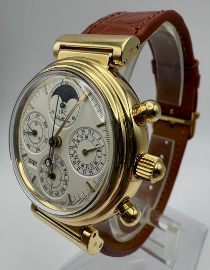 IWC Da Vinci Perpetual Calendar Chronograph Yellow Gold (Full-Set/Serviced)