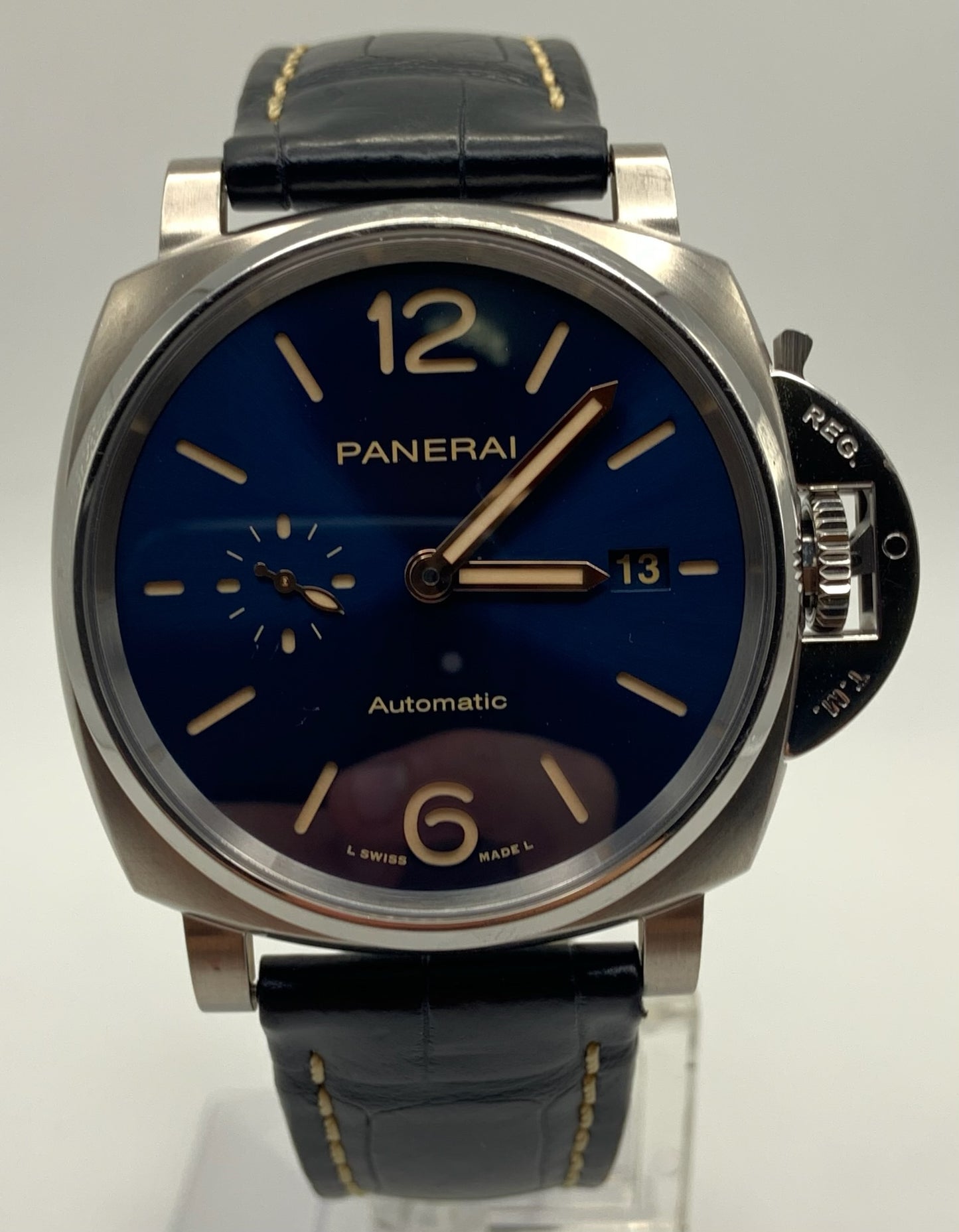 Panerai Luminor Due Titanium with Blue Dial