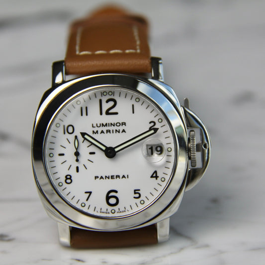 Panerai Luminor Marina 40 PAM49 Automatic White Dial (Mint)