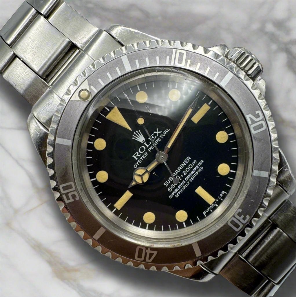 Rolex Submariner 4 Liner Maxi Dial Yellow Patina (Serviced)