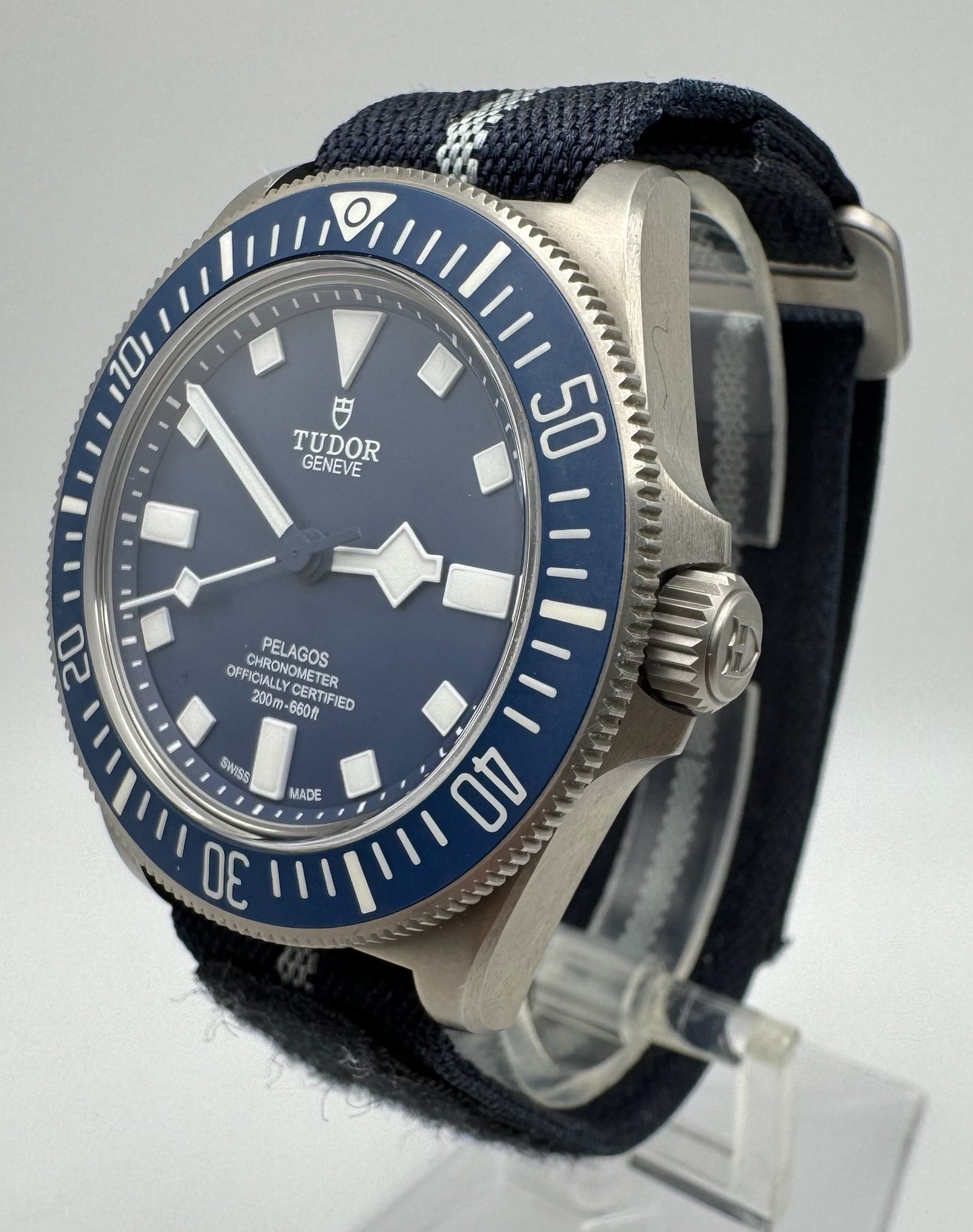 Tudor Pelagos Titanium Blue Dial 2022 (Full-Set/Unpolished)