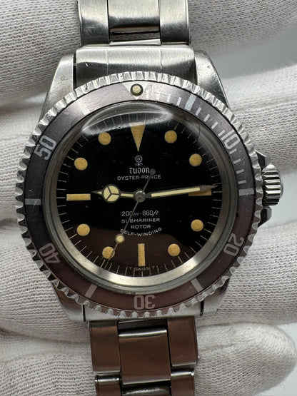 Tudor Submariner 7928 Glossy Gilt Zinc Sulfide 1965 (Full-Set)