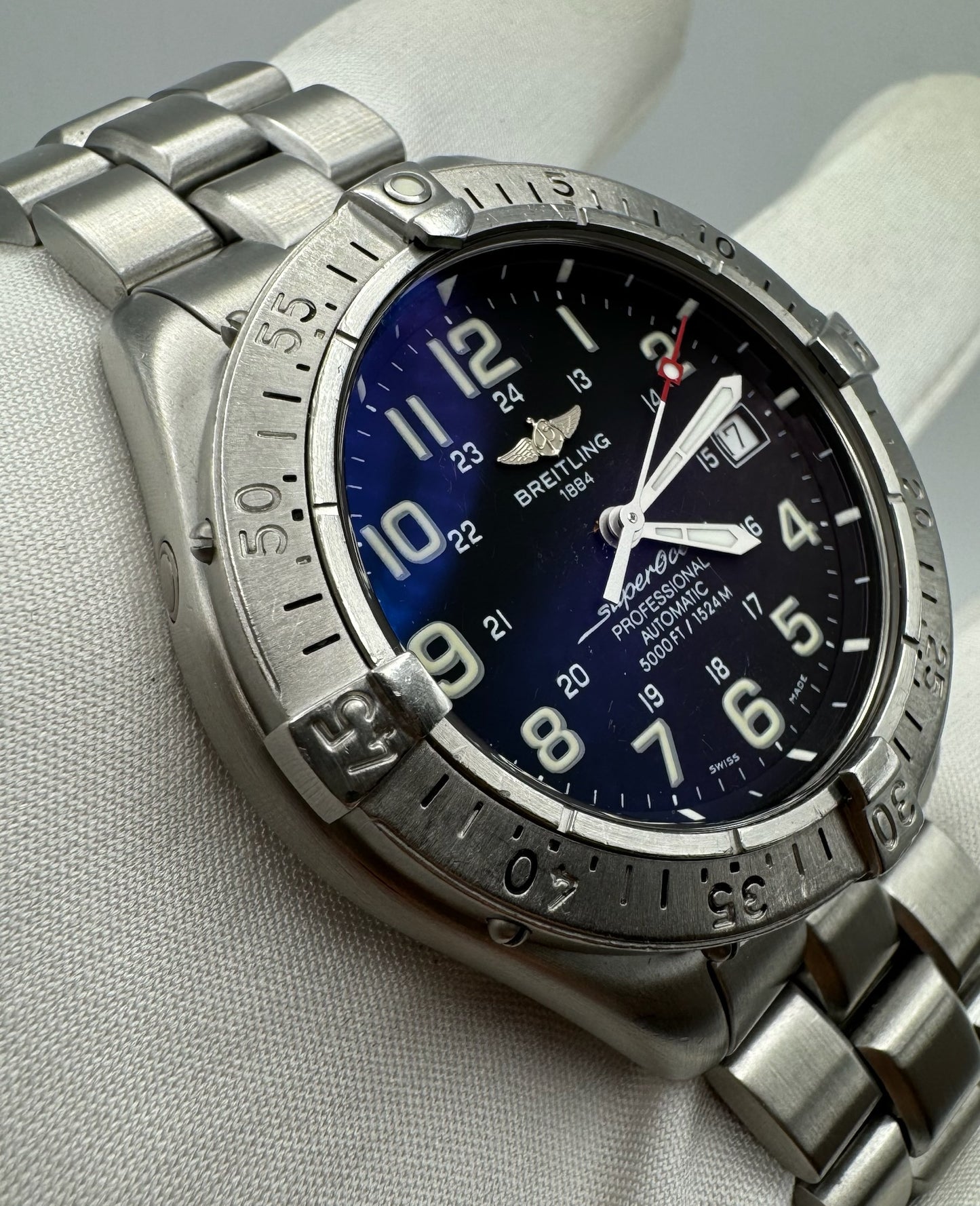 Breitling Superocean Black Dial 41