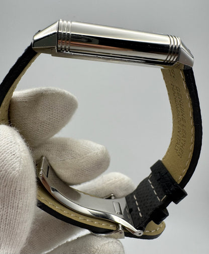 Jaeger-LeCoultre Reverso Duoface Day & Night Steel Manual Winding (Unpolished)