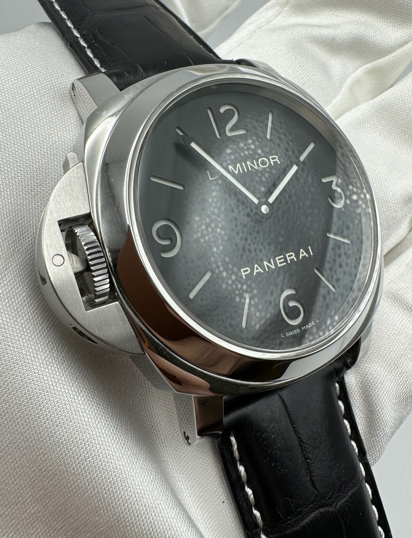 Panerai Luminor Base Left-Handed