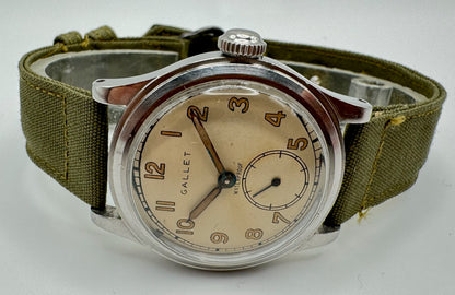 Gallet WWII Military Field Watch