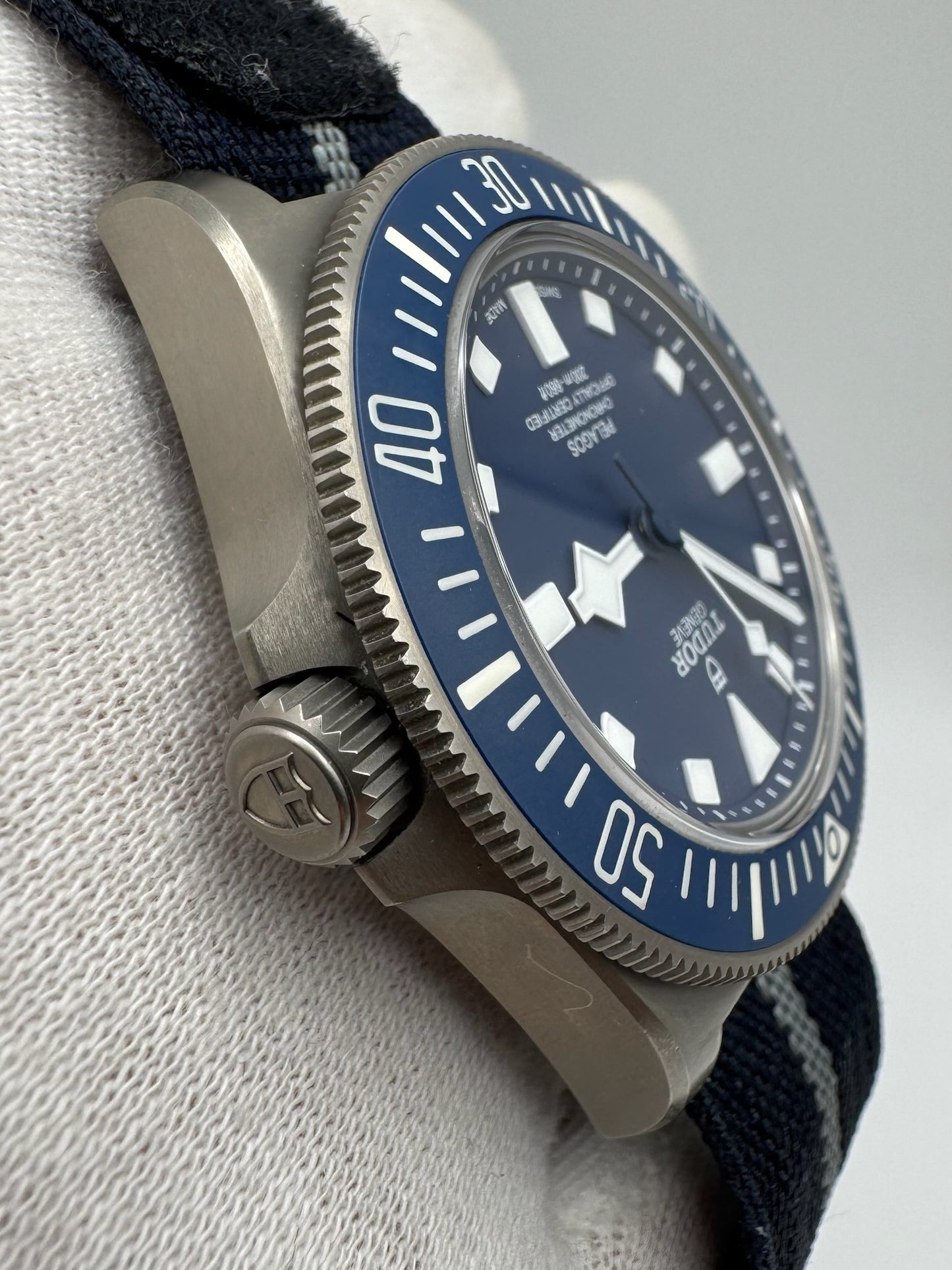 Tudor Pelagos Titanium Blue Dial 2022 (Full-Set/Unpolished)