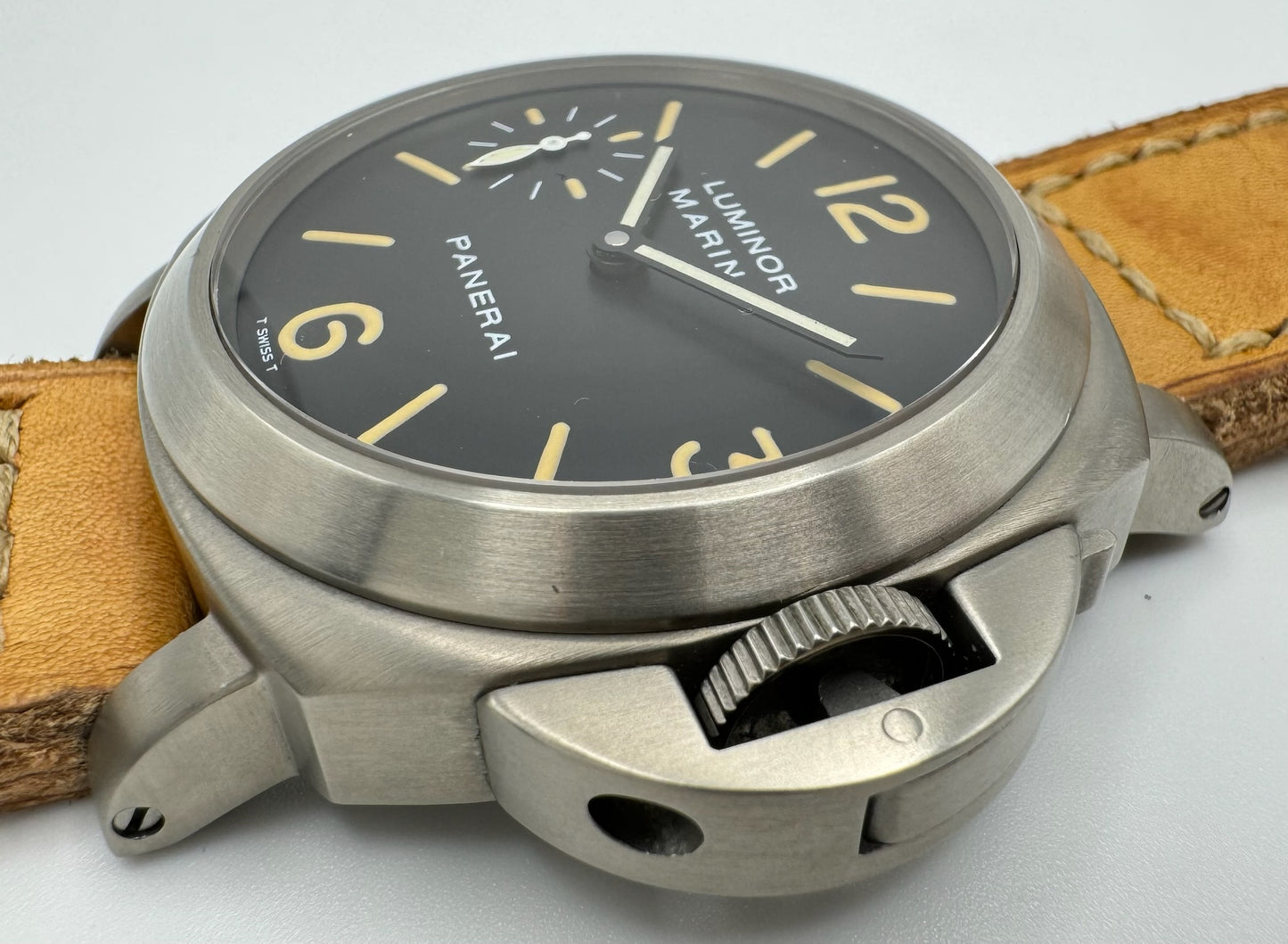 Panerai Luminor Marina Titanium with Tritium Dial PAM00040 (Full-Set)