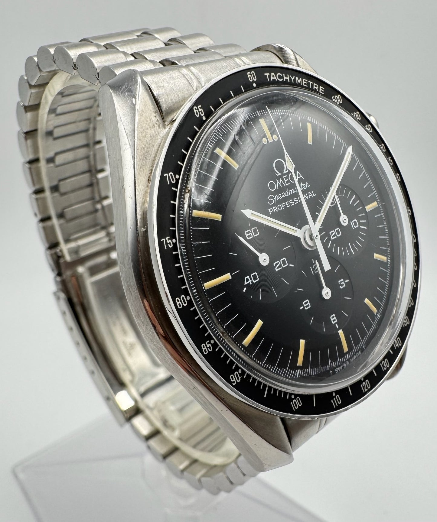 Omega Speedmaster Professional Moonwatch with Tritium Dial (Unpolished)