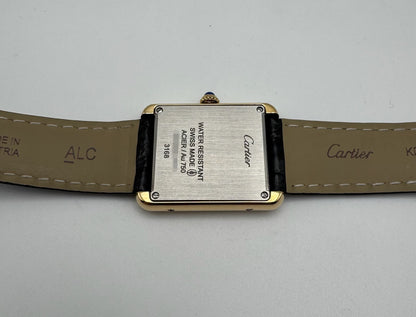 Cartier Tank Solo Medium Size Yellow Gold (Box)
