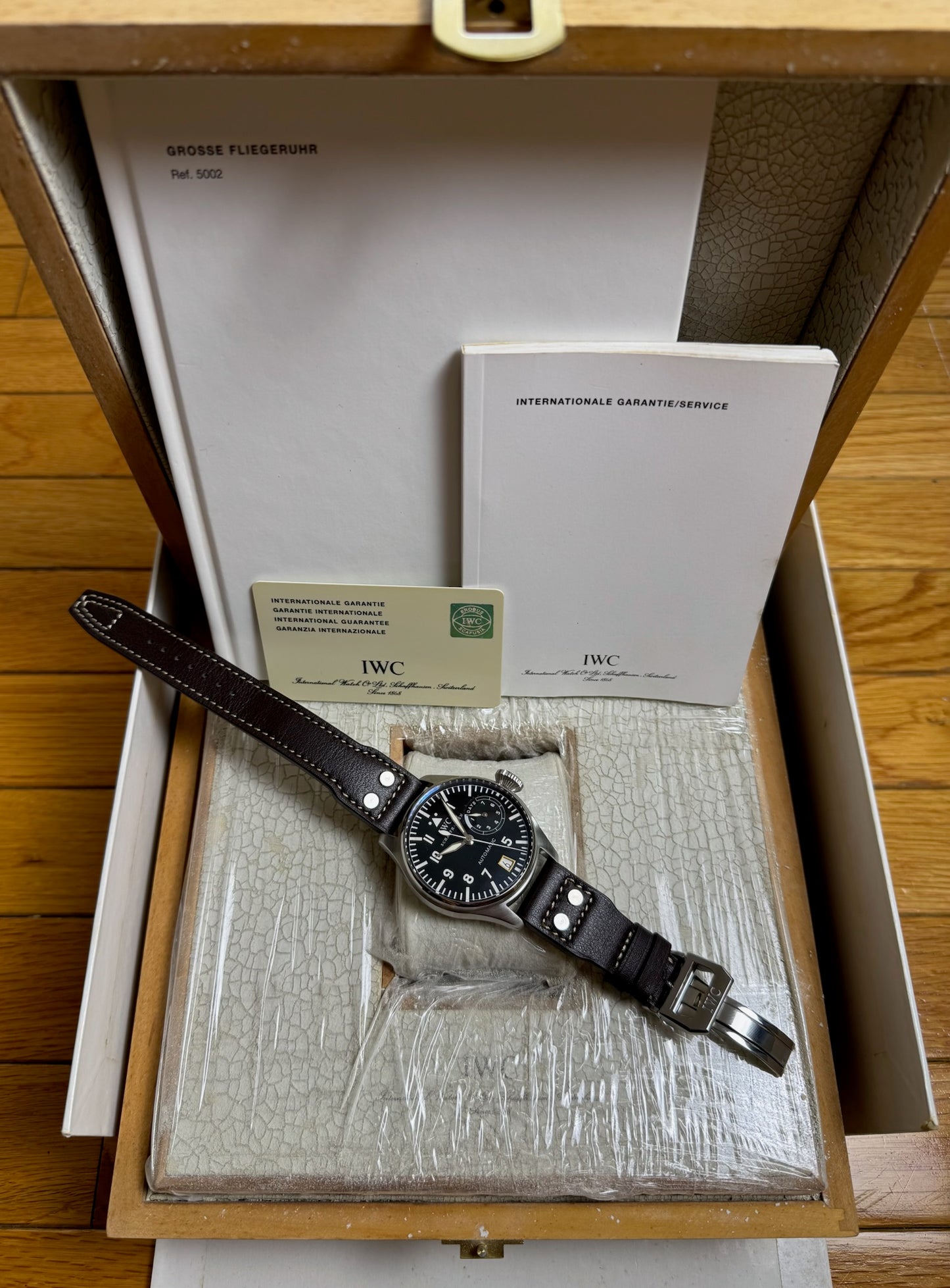 IWC Big Pilot 5002 Fish Crown (Full-Set/Serviced)