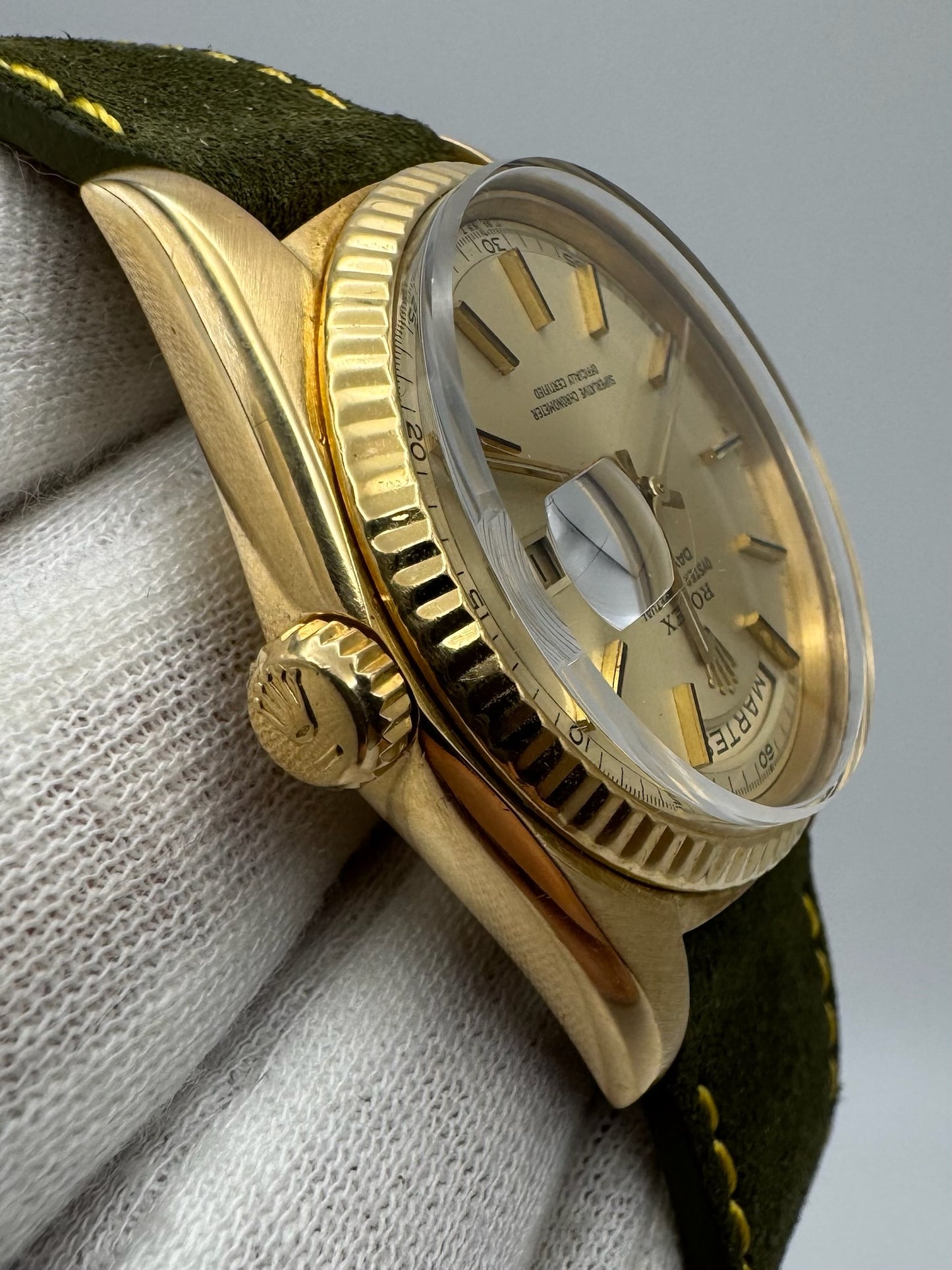 Rolex Day-Date 36 1803 Yellow Gold 18K Champagne Dial 1968