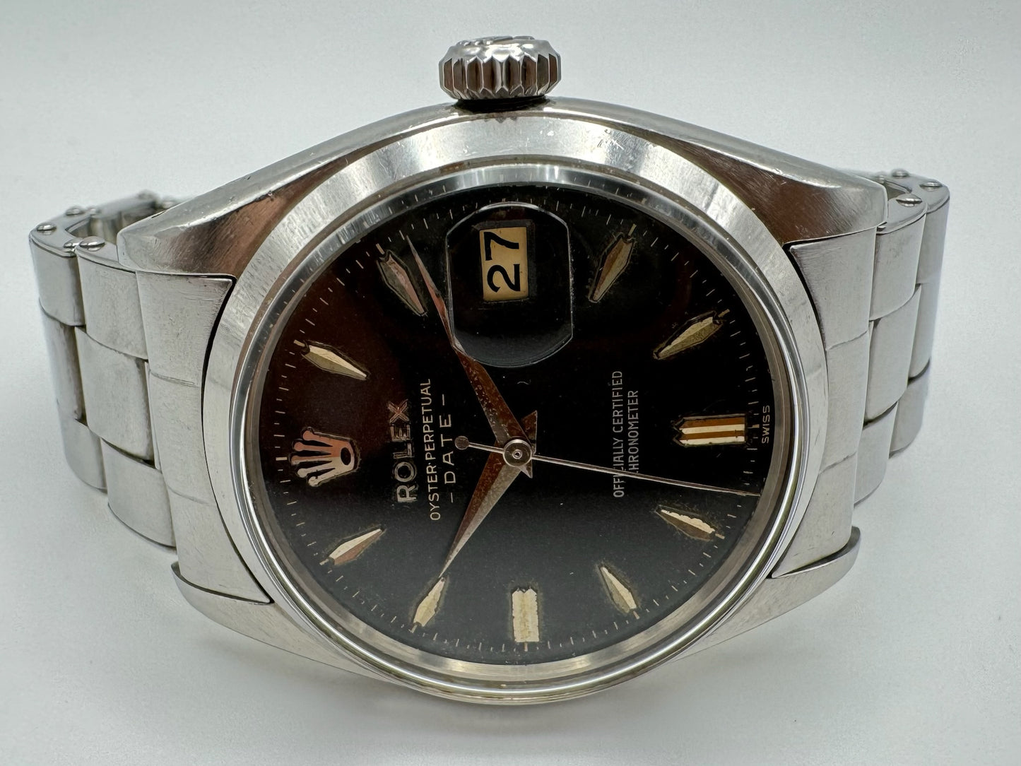 Rolex Oyster Perpetual Date 34 Roulette Black Glossy Gilt [RESERVED]