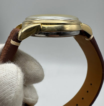 Omega Seamaster Chronograph 1950’s Gold Cap Manual Winding Cal. 321 (Unpolished/Serviced)