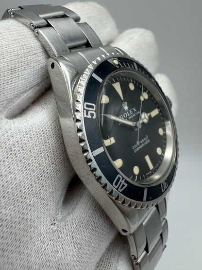 Rolex Submariner No Date 5513 Meters First Blue Insert 1968 (Full-Set)