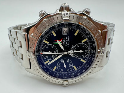 Breitling Chronomat Blackbird Frecce Tricolori Ltd Edition with Tritium Dial