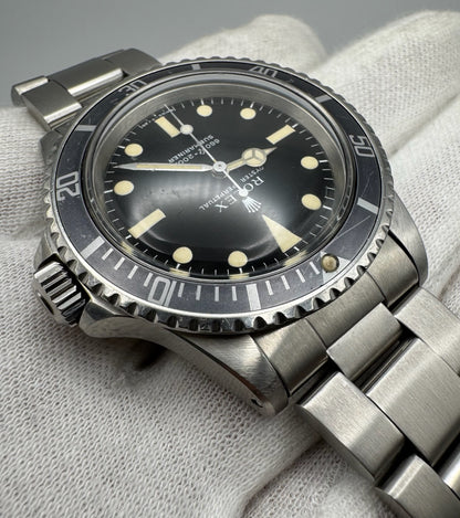 Rolex Submariner No Date 5513 Full Steel Maxi Dial 1969 (Unpolished/Serviced)