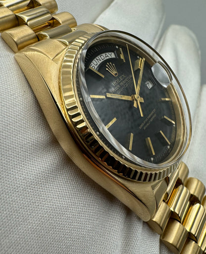 Rolex Day-Date Full Gold with Black Dial