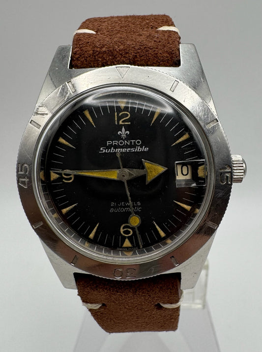 Pronto Submersible Skin Diver Steel Auto Broad Arrow 1960