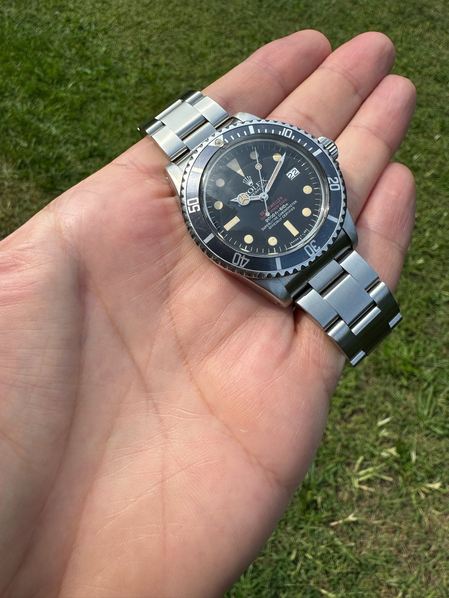 Rolex Sea-Dweller 1665 Double Red Mark 4 (Full-Set)