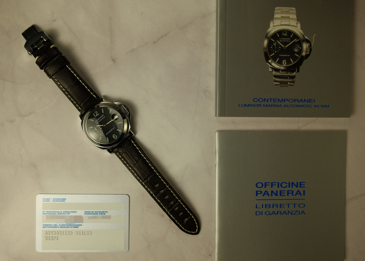 Panerai Luminor Marina 40 (Papers)