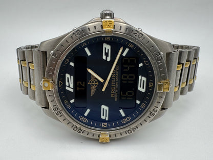 Breitling Aerospace Full Titanium 2 Tone Black Dial (Unpolished)