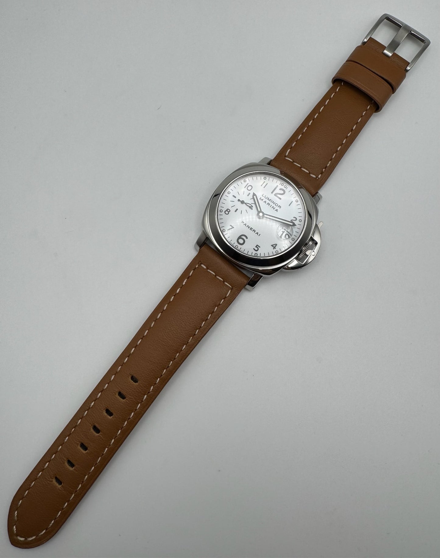 Panerai Luminor Marina 40 PAM49 Automatic White Dial (Mint)