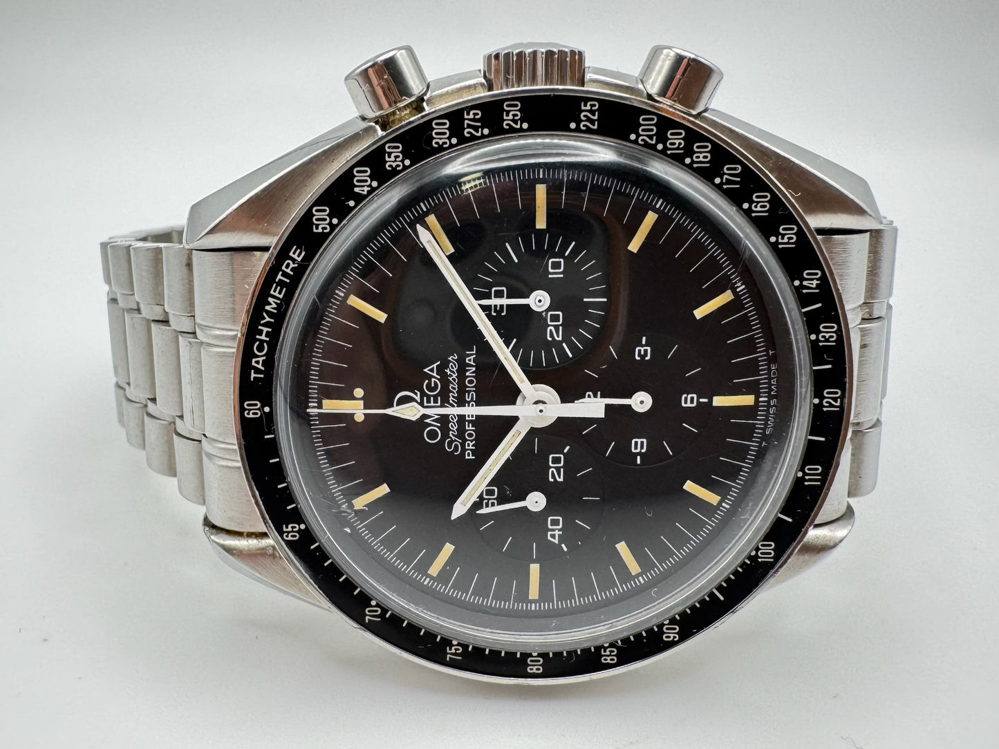 Omega Speedmaster Professional Moonwatch with Tritium Dial (Unpolished)