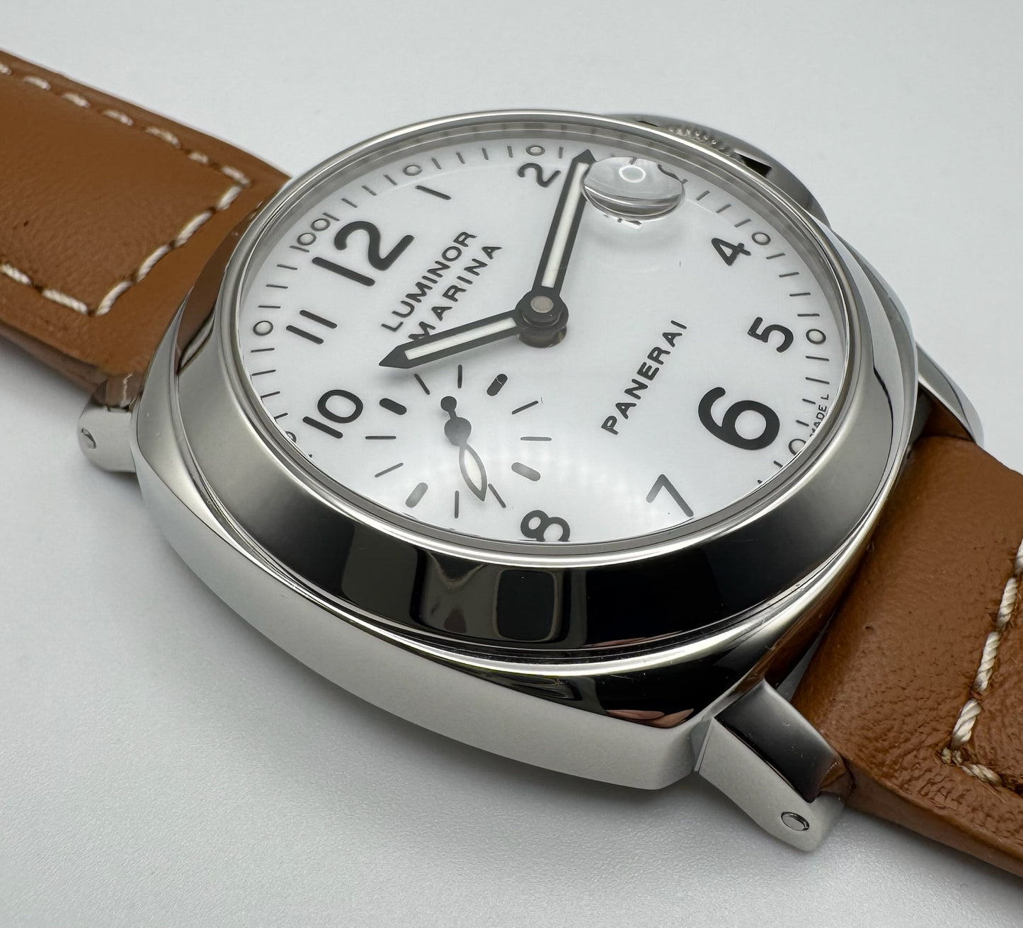 Panerai Luminor Marina 40 PAM49 Automatic White Dial (Mint)