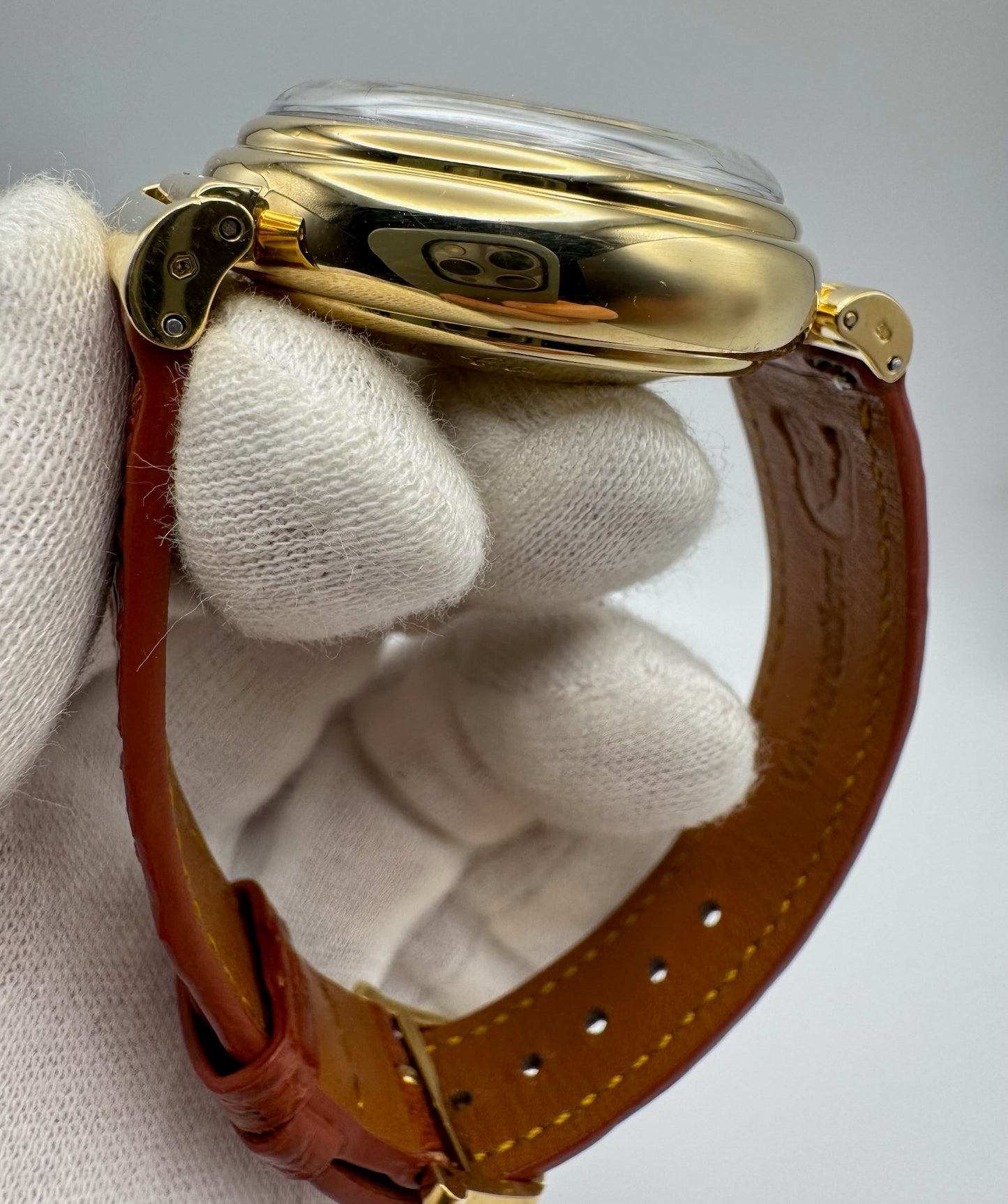 IWC Da Vinci Perpetual Calendar Chronograph Yellow Gold (Full-Set/Serviced)