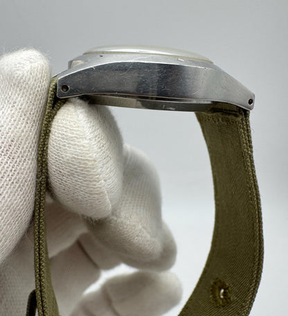 Croton Aquamatic Automatic Bumper WWII Military Watch (Full-Set/Unpolished/Serviced)